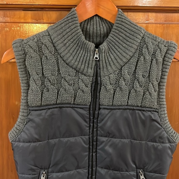 Gray Large Sweater Vest by Sweater Project - Picture 5 of 10